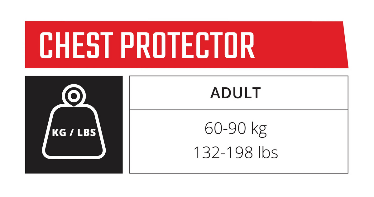 Chest Protector | Size guide